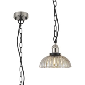 Walter-Satin Nickel Ceiling Lights Deco Single Pendant